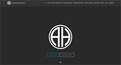 Desktop Screenshot of alexanderhomes.ca